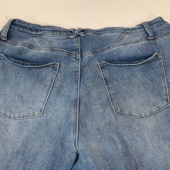 BP High Rise Straight Leg Jeans Medium Light Wash size 14 - Picture 9 of 9